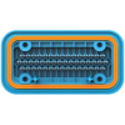 90 pcs - TE Connectivity, LEAVYSEAL Automotive Connector Plug 46 Way