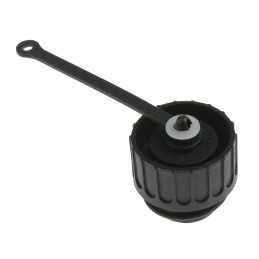 1 pcs - Amphenol Eco-Mate Plug Dust Cap, Shell Size 2 IP65 Rated, Nylon
