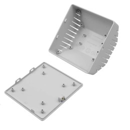 1 pcs - CAMDENBOSS 1500 Series Plastic Enclosure, IP30, 100 x 100 x 53.2mm