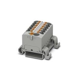 1 pcs : 3273746 - DIN Rail Terminal Blocks PTFIX 10/12X4-NS35A GY