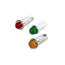 1 pcs : 1090QC4-12V - Panel Mount Indicator Lamps INCND PMI W/TERM