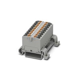 1 pcs : 3273702 - DIN Rail Terminal Blocks PTFIX 18X4-NS35A GY