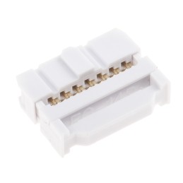 1 pcs - RS PRO 14-Way IDC Connector Socket for Cable Mount, 2-Row