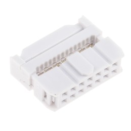 1 pcs - RS PRO 14-Way IDC Connector Socket for Cable Mount, 2-Row