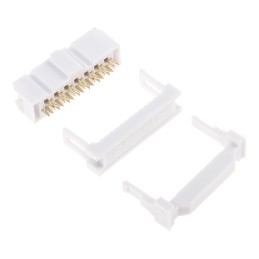 1 pcs - RS PRO 14-Way IDC Connector Socket for Cable Mount, 2-Row