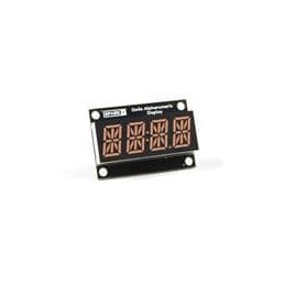 1 pcs : SPX-16425 - LED Displays & Accessories Qwiic Alphanumeric Display - Purple