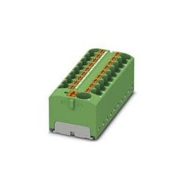 1 pcs : 3273908 - DIN Rail Terminal Blocks PTFIX 10/18X4 GN