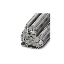 1 pcs : 3046676 - DIN Rail Terminal Blocks UTTB 2,5-2DIO/O-UL DBL LEVEL 5.2MM