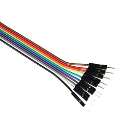 1 pcs - 4110, 200mm Jumper Wire Breadboard Jumper Wire in Black, Blue, Brown, Green, Grey, Orange, Purple, Red, White, Yellow