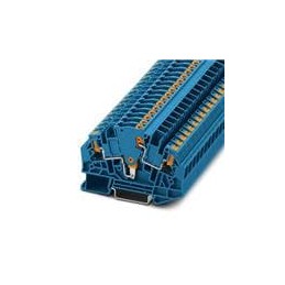 1 pcs : 1350428 - DIN Rail Terminal Blocks PTVME 6/S BU