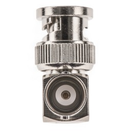 1 pcs - Amphenol Right Angle 50Ω RF Adapter BNC Plug to BNC Socket 4GHz