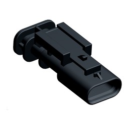 1 pcs - TE Connectivity, MCON 1.2 Automotive Connector Plug 3 Way
