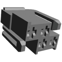 1 pcs - TE Connectivity, Junior Timer Automotive Connector Socket 4 Way