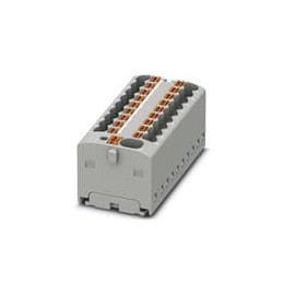 1 pcs : 1047430 - DIN Rail Terminal Blocks PTFIX 4/18X1 5-G GY