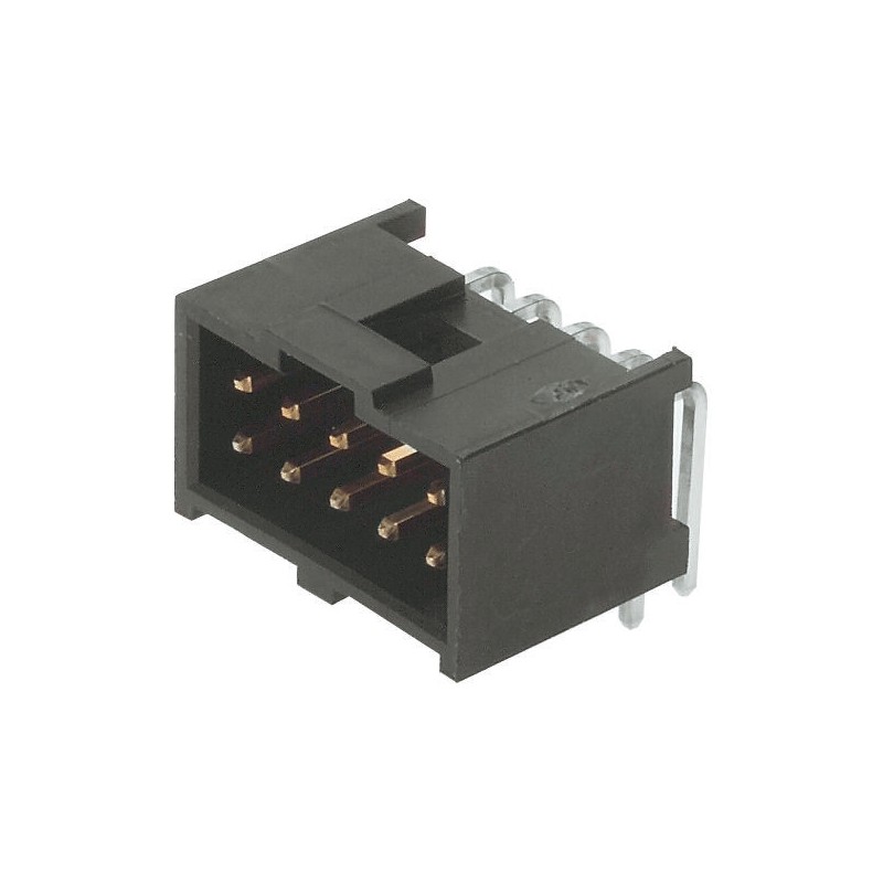 72 pcs - Molex C-Grid III Series Right Angle Through Hole PCB Header, 26 Contact(s), 2.54mm Pitch, 2 Row(s), Shrouded