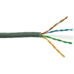 1 Reel of 305 M - RS PRO Cat6 Ethernet Cable, U/UTP, Grey PVC Sheath, 305m