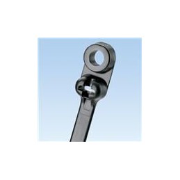 1 pcs : BC1M-S4-M0 - Cable Tie Mounts Clamp Tie Metal Barb 4.6L (117mm) Mi