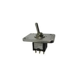 1 pcs : EHTSL - Toggle Switches EH TOGG SWTCH,LOCK,D NICKLE FLANGE