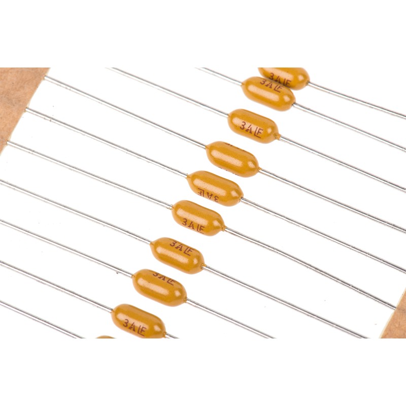 10 pcs - LittelfusePC Board Non Resettable Fuse, Axial 3A, 125V ac/dc