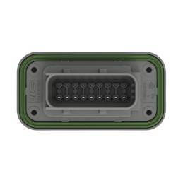 72 pcs - TE Connectivity 2-23774 Series Vertical Panel Mount PCB Header, 18 Contact(s), 6mm Pitch, 2 Row(s), Shrouded