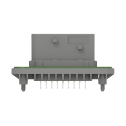 72 pcs - TE Connectivity 2-23774 Series Vertical Panel Mount PCB Header, 18 Contact(s), 6mm Pitch, 2 Row(s), Shrouded