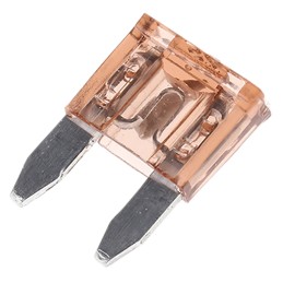 10 pcs - RS PRO 7.5A Brown Blade Car Fuse, 32V dc