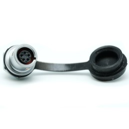 1 pcs - RS PRO Circular Connector, 5 Contacts, Rear Mount, Socket, Female, IP67