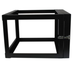 1 pcs - StarTech.com Black 6U Steel Server Rack , with 4-Post Wall Mount Frame