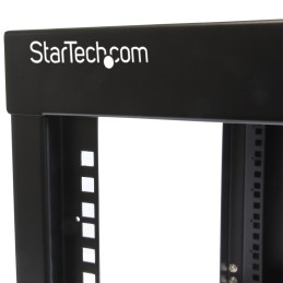 1 pcs - StarTech.com Black 6U Steel Server Rack , with 4-Post Wall Mount Frame