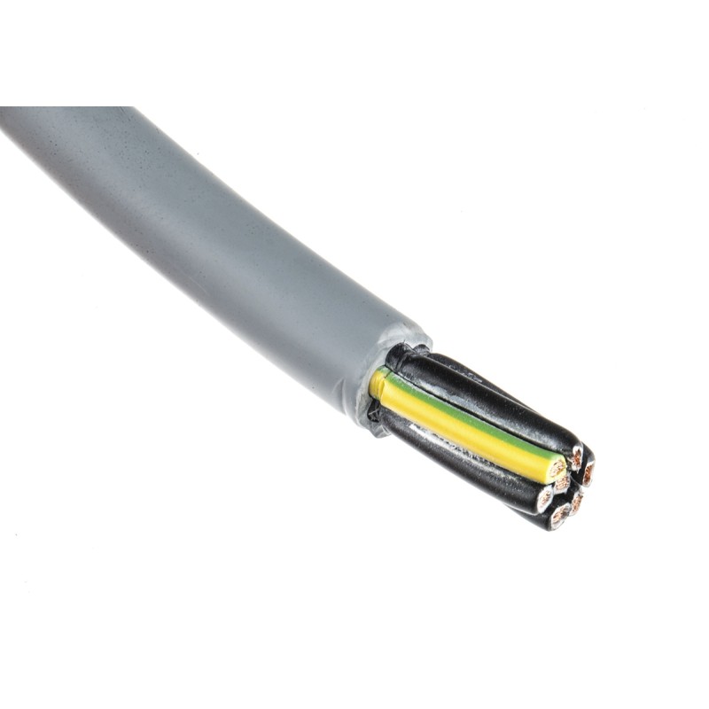 1 Reel of 50 M - Lapp ÖLFLEX CLASSIC 130 H Control Cable, 7 Cores, 1.5 mm², YY, Unscreened, 50m, Grey LSZH Sheath, 15 AWG
