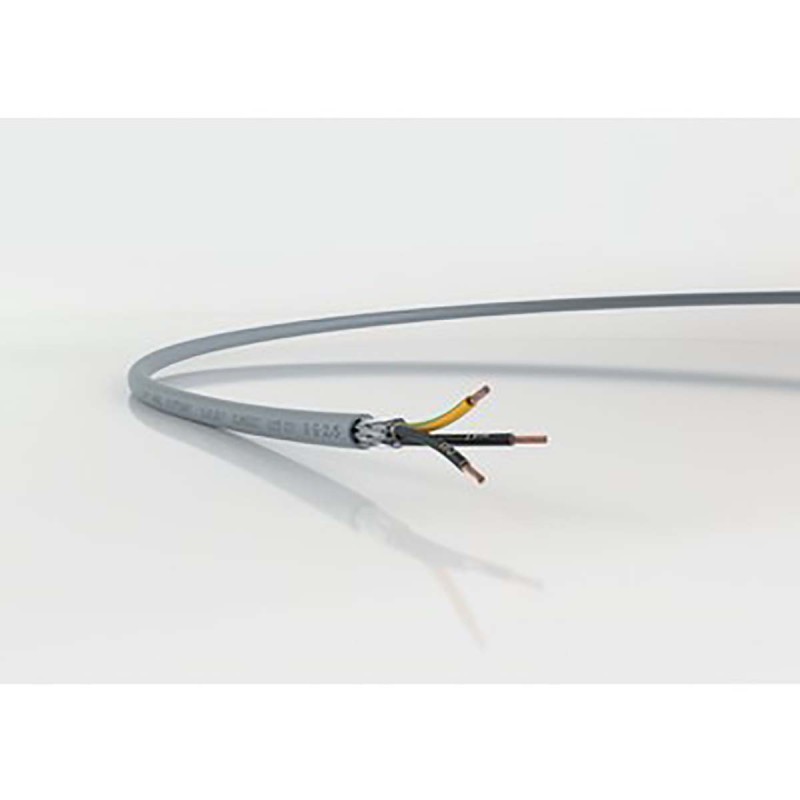 1 Reel of 50 M - RS PRO Control Cable, 18 Cores, 0.5 mm², CY, Screened, 50m, Grey PVC Sheath, 20 AWG