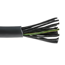 1 Reel of 50 M - RS PRO Control Cable, 25 Cores, 0.5 mm², YY, Unscreened, 50m, Grey PVC Sheath, 20 AWG