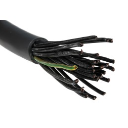 1 Reel of 50 M - RS PRO Control Cable, 25 Cores, 0.5 mm², YY, Unscreened, 50m, Grey PVC Sheath, 20 AWG