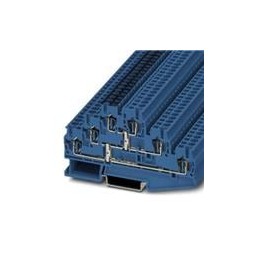 1 pcs : 1025465 - DIN Rail Terminal Blocks ST 2 5-3PV BU