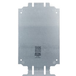 1 pcs - Rittal Kx Series Sheet Steel Mounting Plate, 285mm H, 175mm W, 285mm L for Use with Kx Terminal Boxes And Bus Enclosures