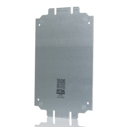 1 pcs - Rittal Kx Series Sheet Steel Mounting Plate, 285mm H, 175mm W, 285mm L for Use with Kx Terminal Boxes And Bus Enclosures
