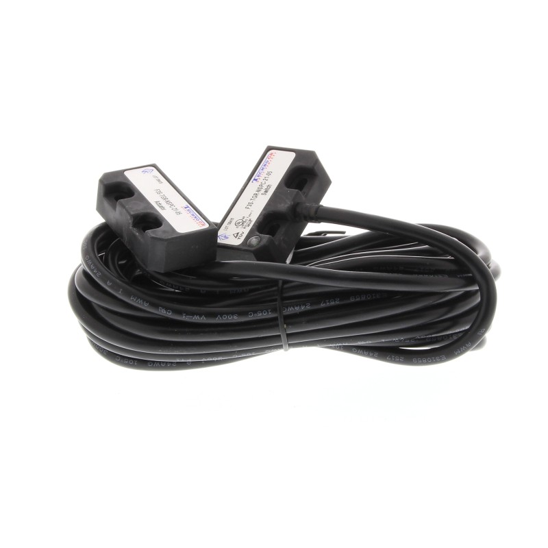 1 pcs - Omron F3S-TGR-N Series Magnetic Non-Contact Safety Switch, 24V dc, Plastic Housing, NO/2NC, M12