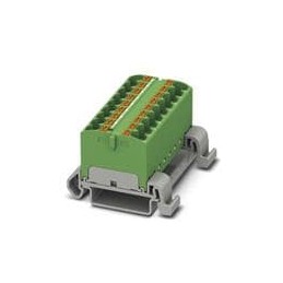 1 pcs : 3273710 - DIN Rail Terminal Blocks PTFIX 18X4-NS35A GN