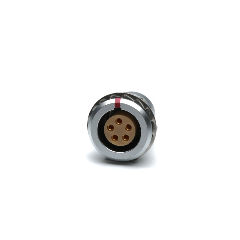 1 pcs - RS PRO Circular Connector, 5 Contacts, Panel Mount, M15 Connector, Socket, Female, IP50