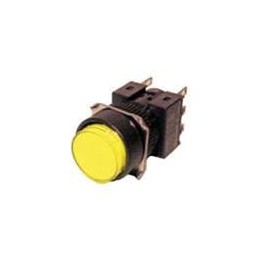 1 pcs : A165L-TGY - Industrial Panel Mount Indicators / Switch Indicators PB ROUND GRN LED TYP