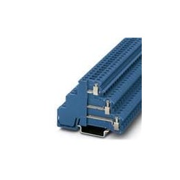 1 pcs : 2716101 - DIN Rail Terminal Blocks DIKD 1.5 BU