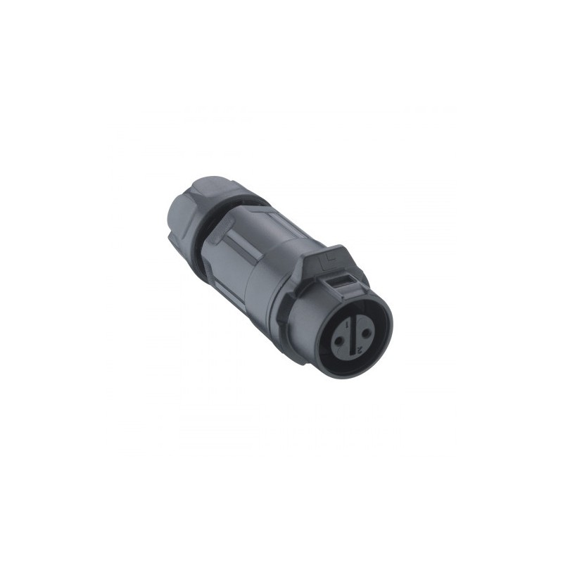 1 pcs - Lumberg Circular Connector, 5 Contacts, Cable Mount, Socket, Female, IP67, 02 Series