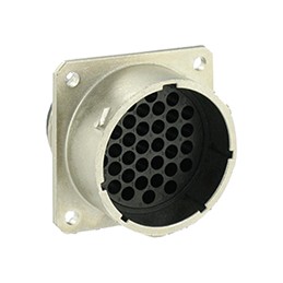 1 pcs - Souriau Circular Connector, 35 Contacts, Panel Mount, Socket, Male, IP68, IP69K, UT0 Series