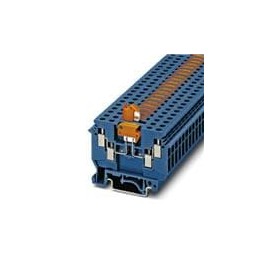 1 pcs : 2775223 - DIN Rail Terminal Blocks UDK 4-MTK-P/P BU