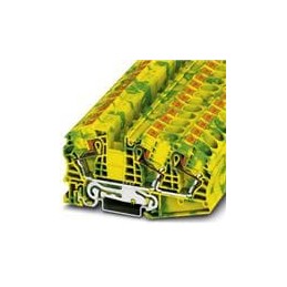 1 pcs : 3208786 - DIN Rail Terminal Blocks PT 16-TWIN N-PE