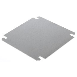 1 pcs - Fibox Metal Mounting Plate, 148mm H, 1.5mm W, 148mm L for Use with EK Series