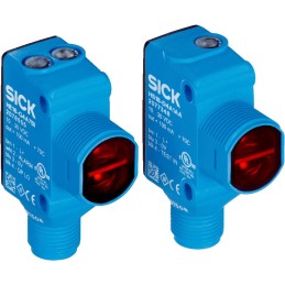 1 pcs - Sick Through Beam Photoelectric Sensor, Barrel Sensor, 0 - 20 mm Detection Range