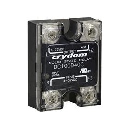 1 pcs : DC200D60C - Solid State Relays - Industrial Mount SSR DC OUTPUT 150VDC/60A 4-32VDC