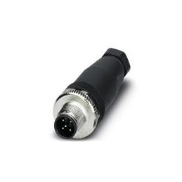 1 pcs : 1663116 - Circular Metric Connectors M12 PLG 5P PG7 BLK