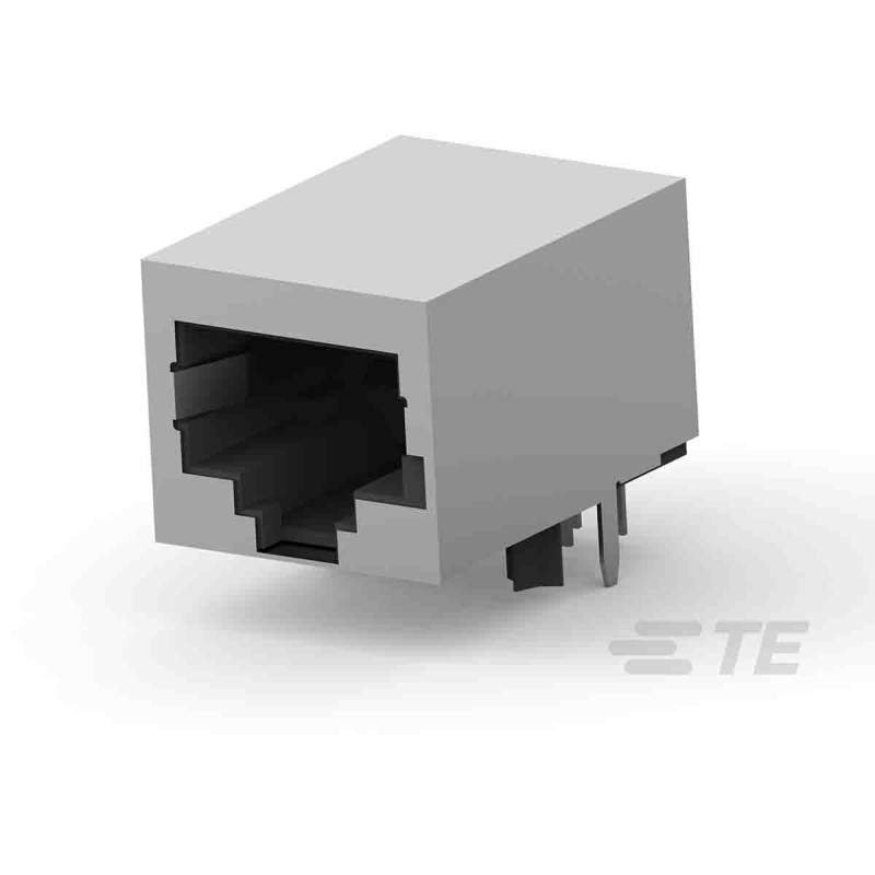 80 pcs - TE Connectivity 6116526 Series Female RJ45 Connector, Through Hole, Cat5e